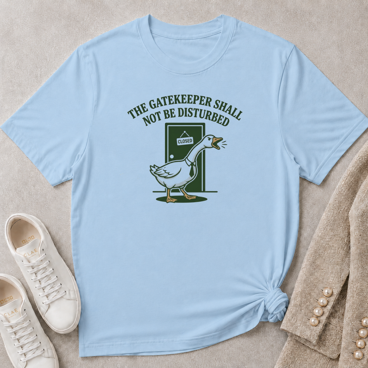 The Gatekeeper Shall Not Be Disturbed T-Shirt