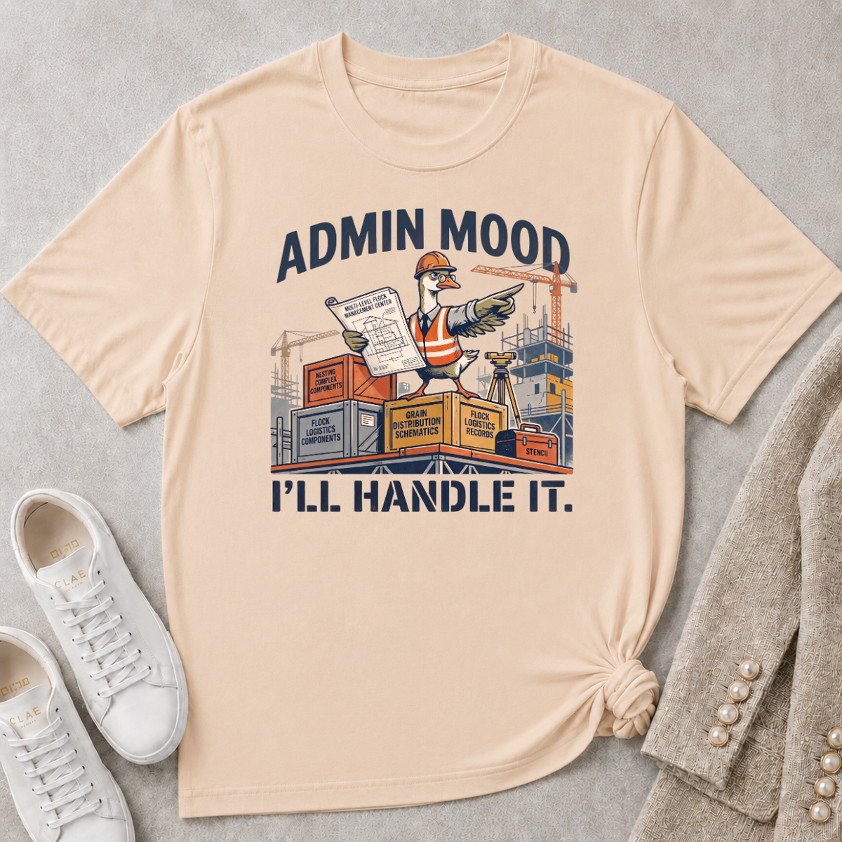 Admin Mood I'll Handle It. T-Shirt