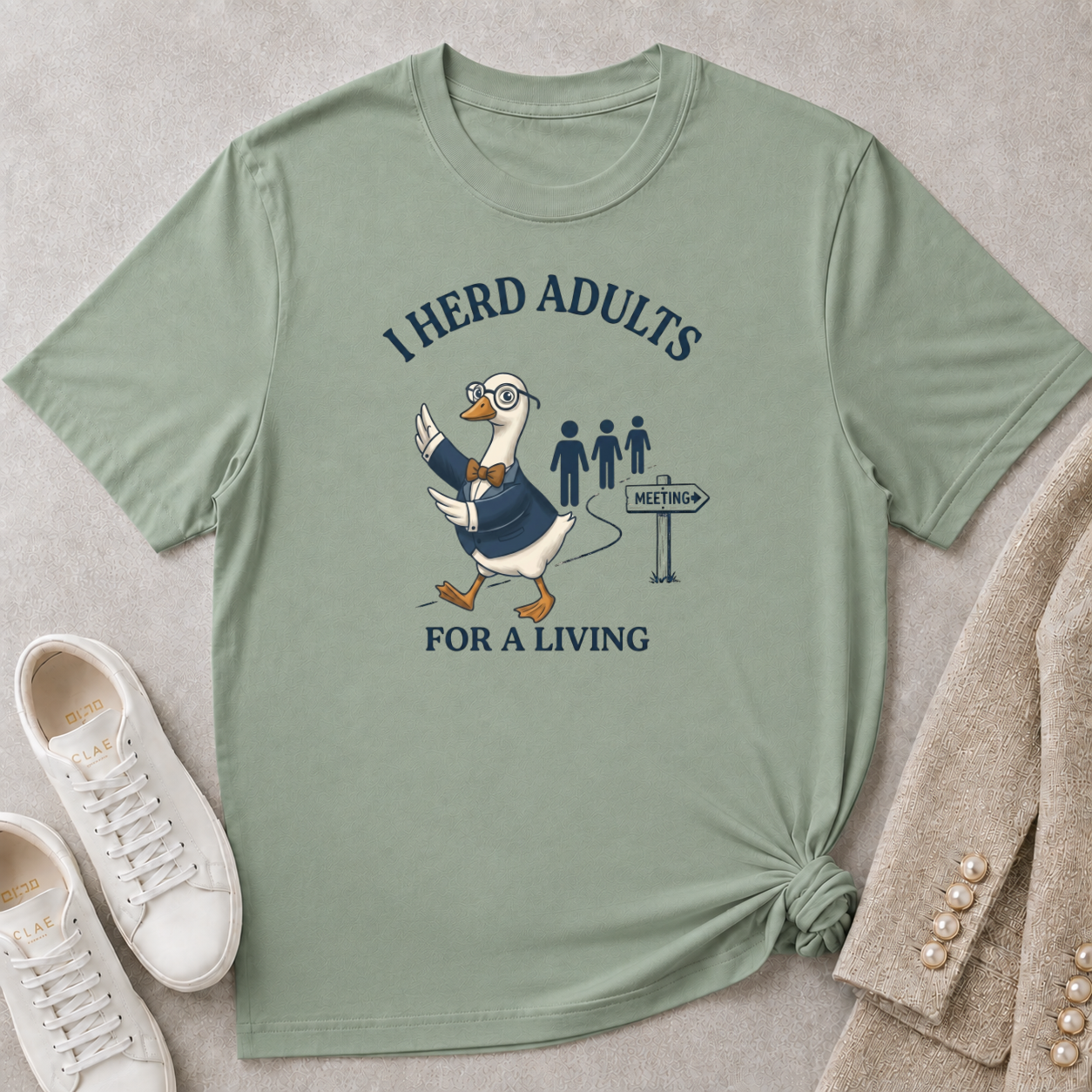 I Herd Adults For A Living T-Shirt