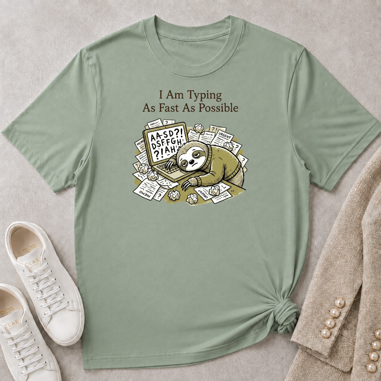 I Am Typing As Fast As Possible T-Shirt