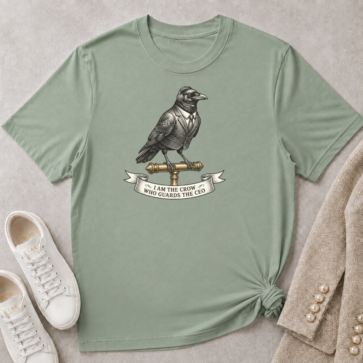 I Am The Crow Who Guards The CEO T-Shirt