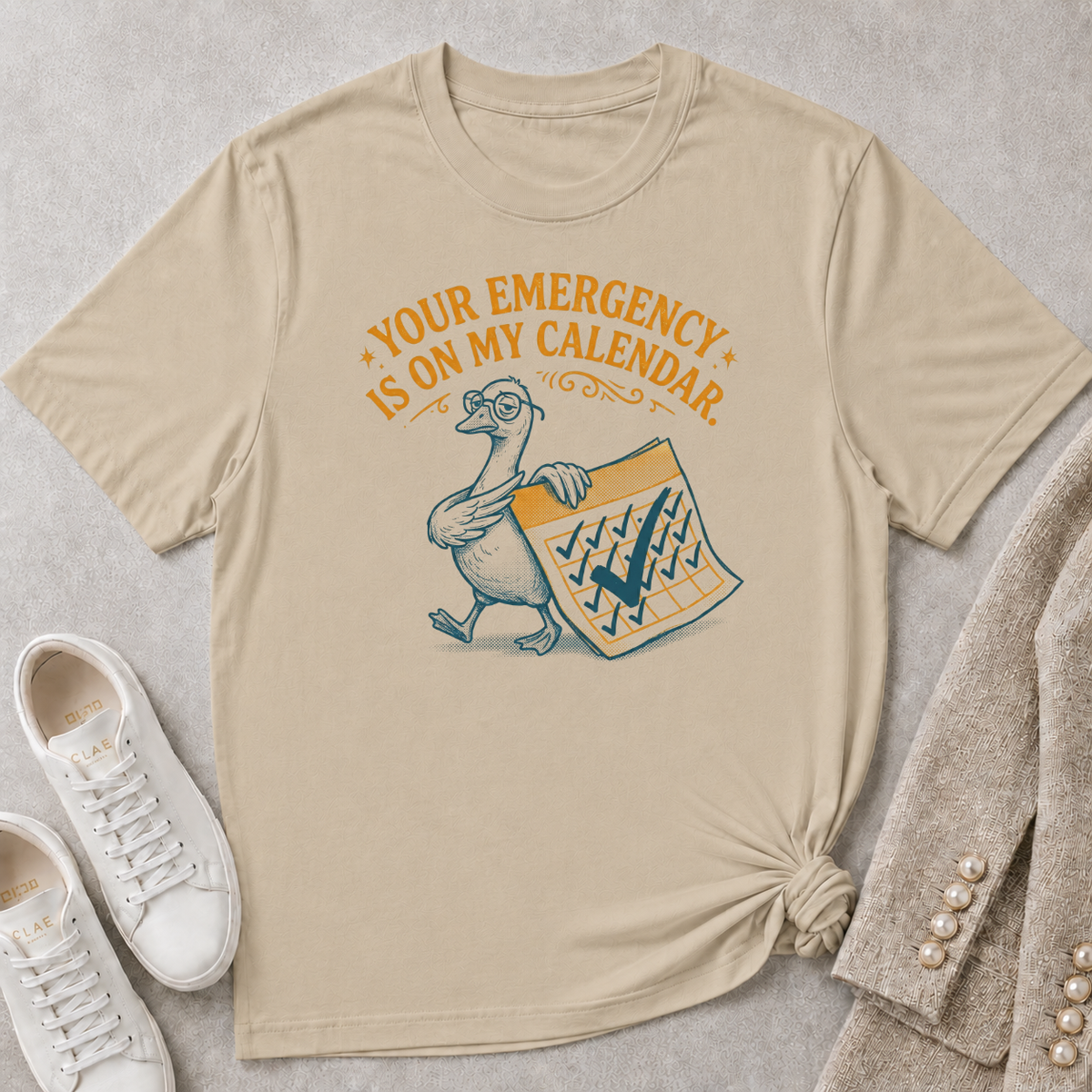 Your Emergency Is On My Calendar T-Shirt