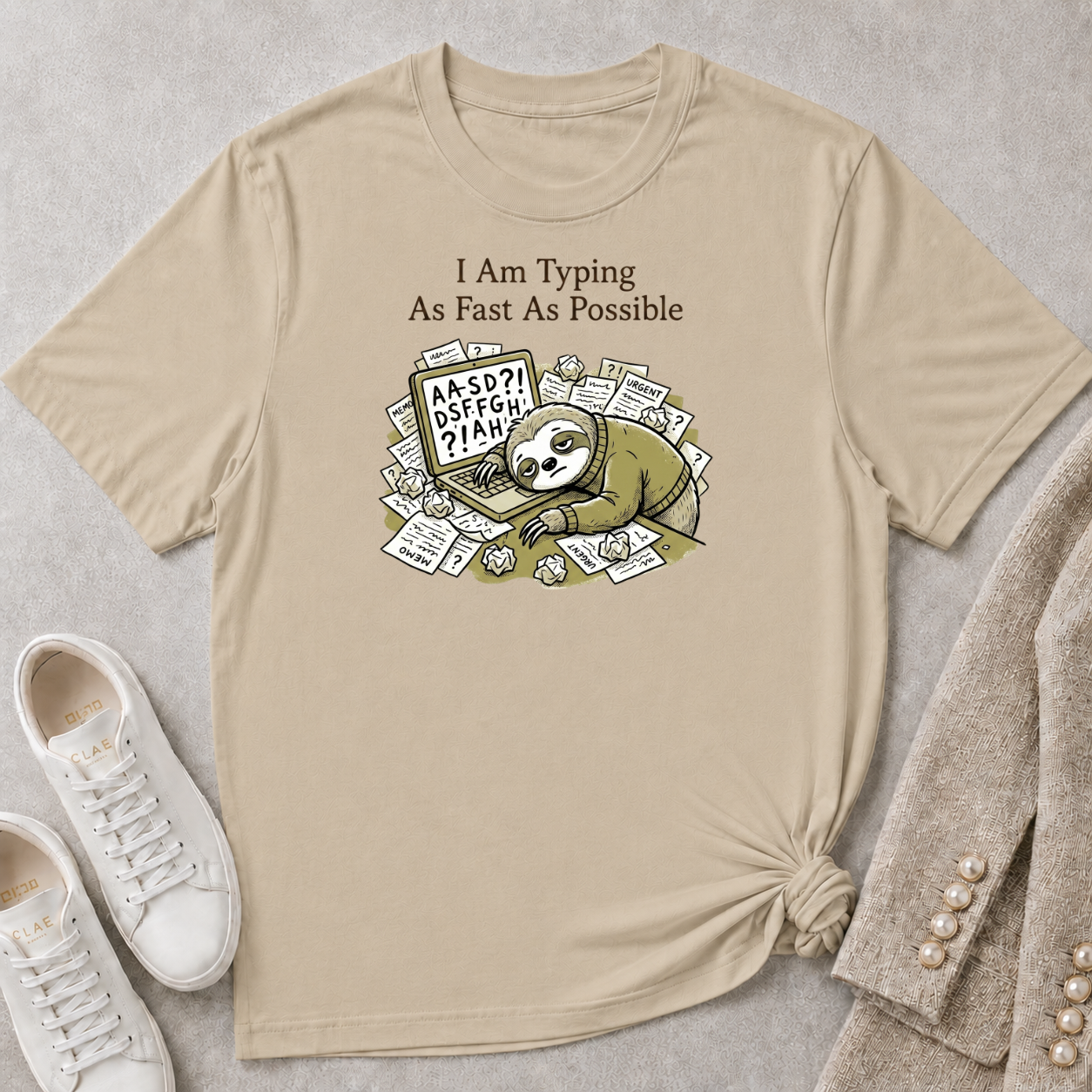 I Am Typing As Fast As Possible T-Shirt