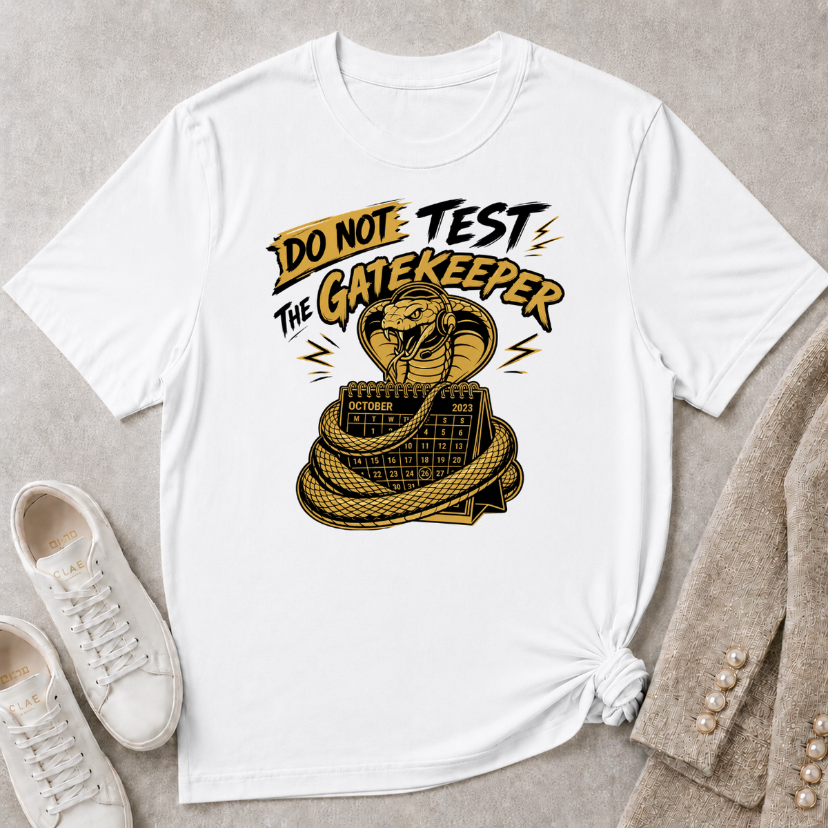 Don't Test The Gatekeeper Cobra T-Shirt