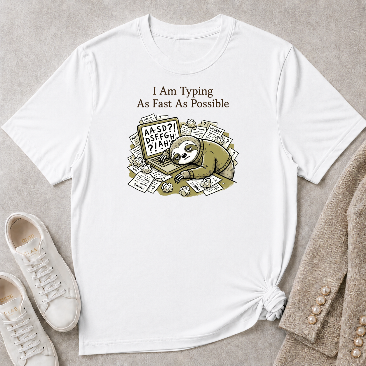 I Am Typing As Fast As Possible T-Shirt