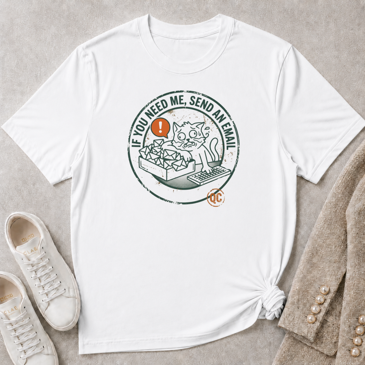 If You Need Me Send An Email T-Shirt