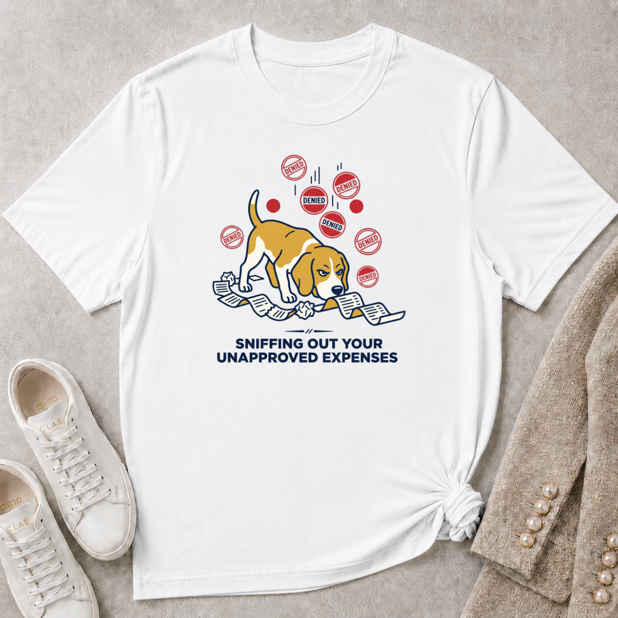 Sniffing Out Your Unapproved Expenses T-Shirt