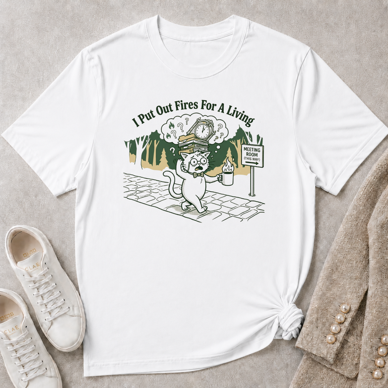 I Put Out Fires For A Living T-Shirt
