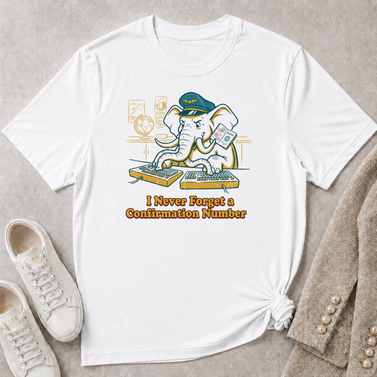 I Never Forget A Confirmation Number T-Shirt
